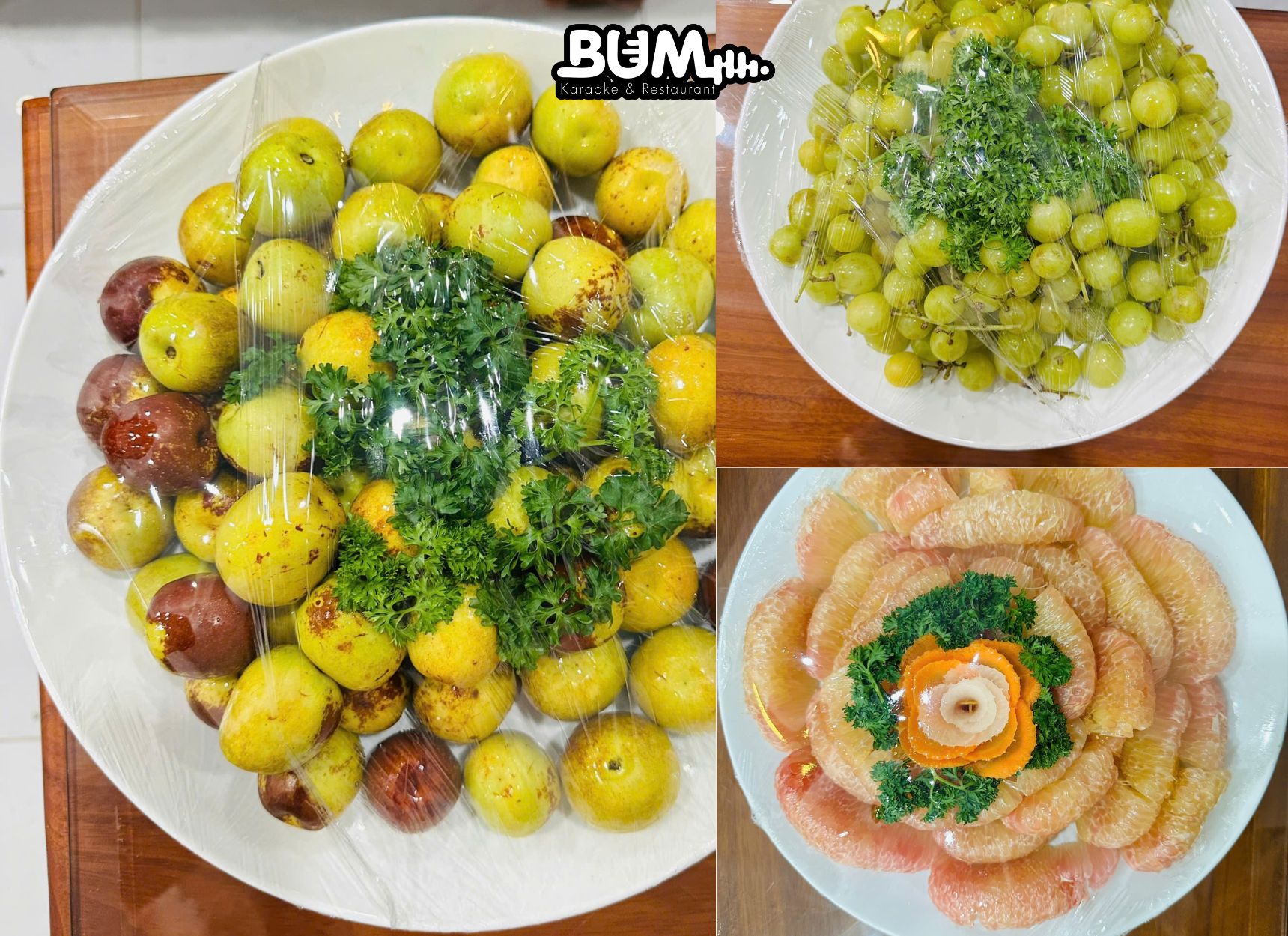 Tráng miệng trái cây tươi ngon